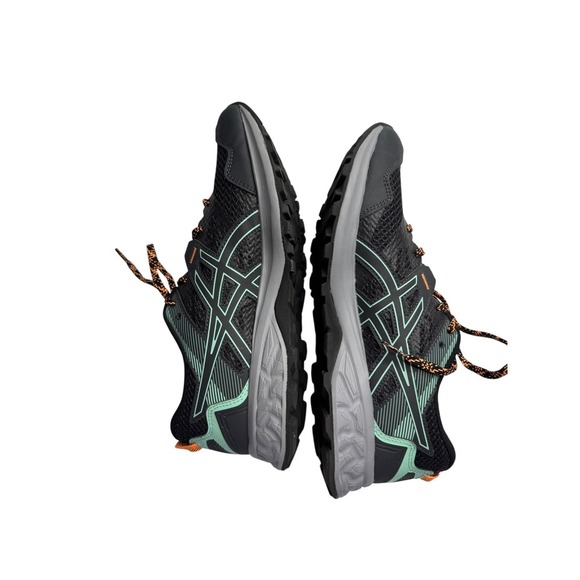 ASICS Gel Sonoma 5 Trail Shoes Women's 9.5 Black Grey Green Outdoors - Picture 5 of 7